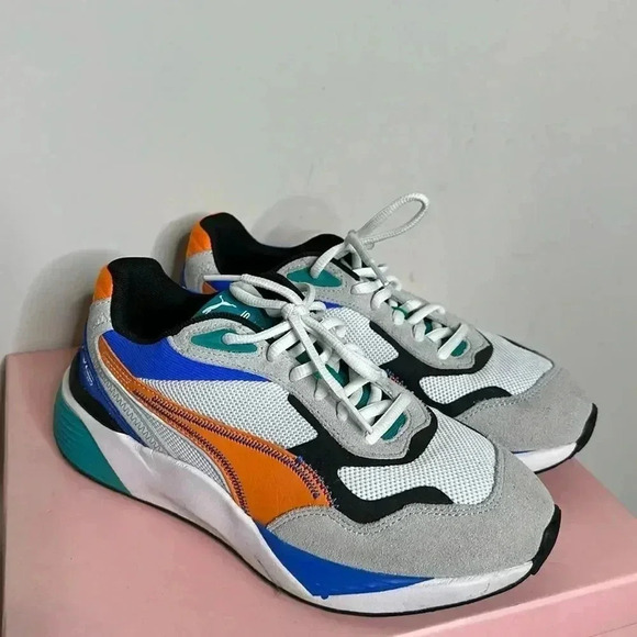 PUMA RS-METRIC LOW SNEAKERS UNISEX MEN SIZE 6 =GREY - Picture 3 of 10
